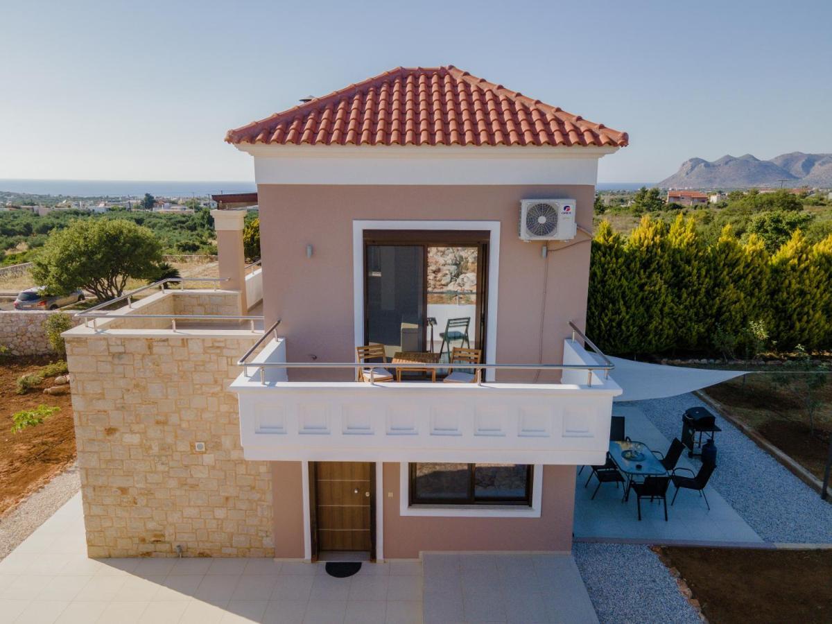 Harmony Deluxe Villa With Sea Mountain View Kambánion Exterior foto